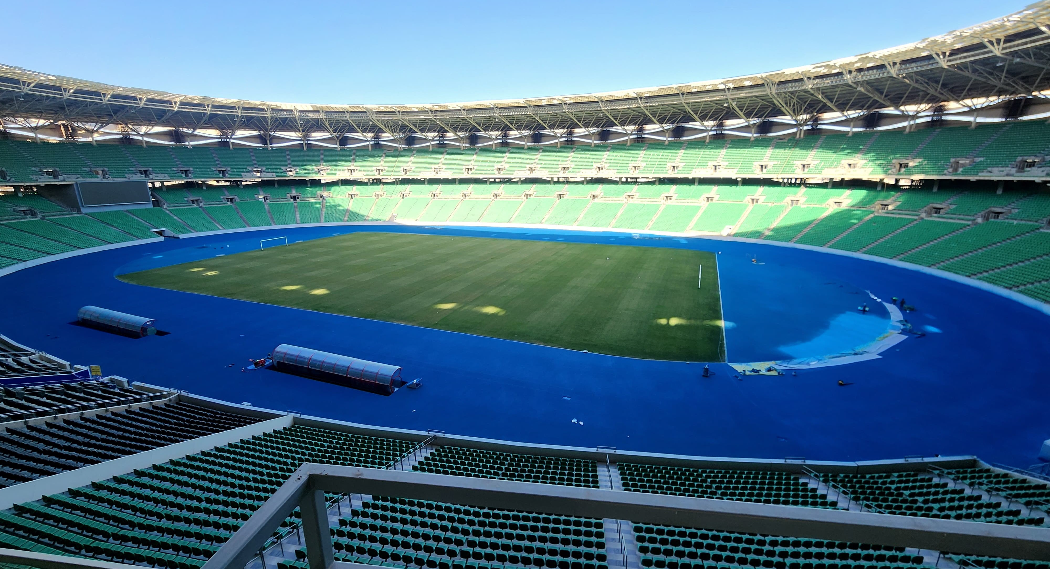 Basra International Stadium running track