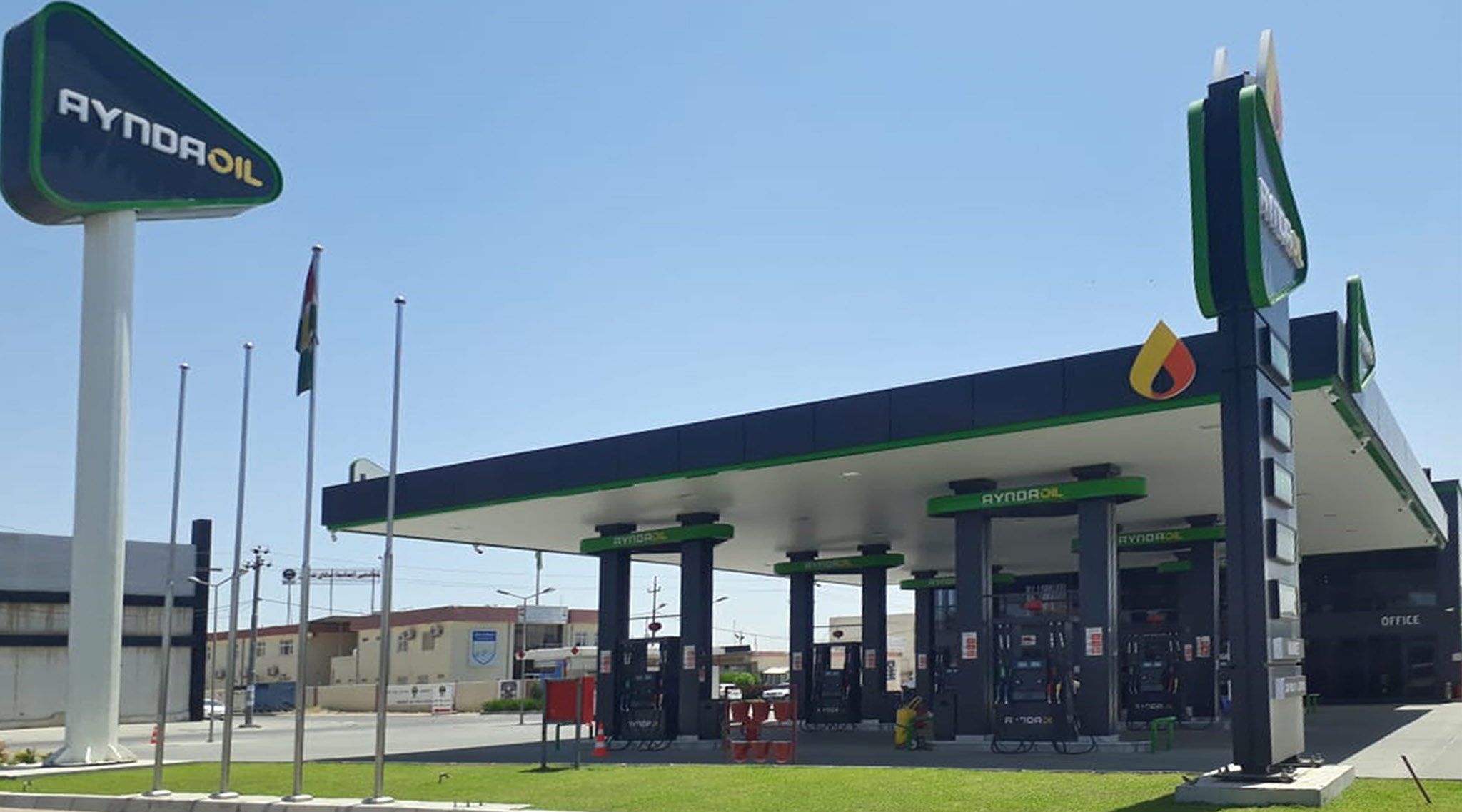 100 METER GAS STATION